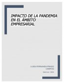 IMPACTO DE LA PANDEMIA EN EL AMBITO EMPRESARIAL