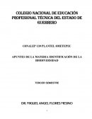 APUNTES DE LA MATERIA IDENTIFICACIÓN DE LA BIODIVERSIDAD
