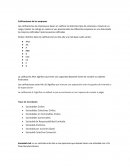 Clasificacion de empresas