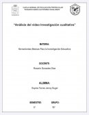 Análisis del video Investigación cualitativa