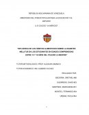 “INFLUENCIA DE LOS HÁBITOS ALIMENTICIOS SOBRE LA DIABETES MELLITUS EN LOS ESTUDIANTES EN EDADES COMPRENDIDAS ENTRE 12 Y 18 AÑOS DEL COLEGIO LA MERCED”