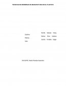 TECNICAS DE MODERNAS DE MANUFACTURA EN EL PLASTICO