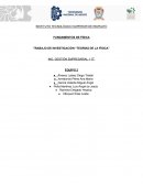 TRABAJO DE INVESTIGACIÓN “TEORÍAS DE LA FÍSICA”