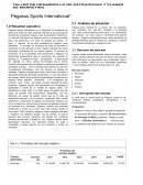 Taller integral Pegasus Sports International*