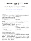 LABORATORIO BASADO EN EL FRAME RELAY