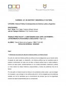 Historia Política Contemporánea de América Latina y Argentina