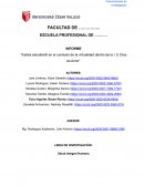 Análisis del estrés académico en la educación virtual: Estudio de caso