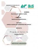 Proyecto de Análisis de negociación