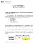Certamen gestón de operaciones