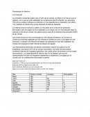 Presupuesto de efectivo La Comercial