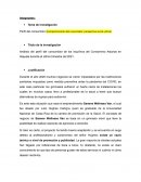 Análisis del perfil del consumidor de los inquilinos del Condominio Asturias en Alajuela durante el último trimestre del 2021