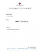 RESEÑA SOBRE LOS STAKEHOLDERS