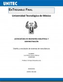 Diseño y simulación de sistemas de manufactura