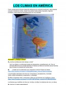 LOS CLIMAS EN AMÉRICA