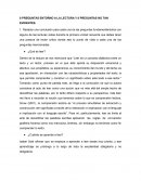 8 preguntas entorno a la lectura y 8 preguntas no tan evidentes