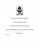 METODOS DE PROGRAMACION DE LA PRODUCCION E INVENTARIOS