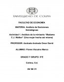 Análisis de la serie Madam CJ.Walker