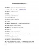 ENTREVISTA APEGO EMOCIONAL