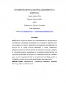 LA MATEMATIZACIÓN EN EL DESARROLLO DE COMPETENCIAS MATEMÁTICAS