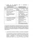 DIFERENCIAS EN CENTRALIZACION Y DESENTRALIZACION