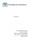 Psicología del conductismo