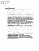 Doctrinas económicas. Principios administración