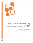 Análisis Psicología de la salud