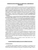 CORRIENTES ANTIAUTORITARIAS, NO DIRECTIVAS Y LIBERTARIAS EN EDUCACION