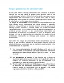 Rasgos personales del administrador