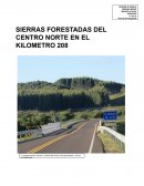 SIERRAS FORESTADAS DEL CENTRO NORTE EN EL KILOMETRO 208