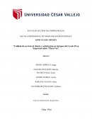 Calidad de servicio al cliente y satisfacción en tiempos del covid-19 en supermercados “Plaza Vea”