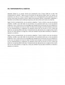 DEL TEMPERAMENTO AL CARACTER