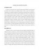 Ensayo platon-criton