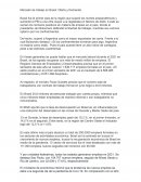 Mercado de trabajo en Brasil: oferta y demanda