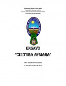 Ensayo "Cultura Aymara"
