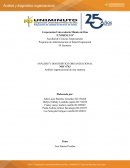 Análisis organizacional de una empresa. Metalmecánica JAN SAS