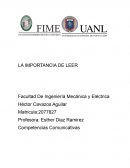 La importancia de leer