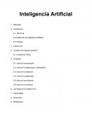 Inteligencia artificial