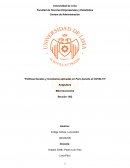 Políticas fiscales y monetarias aplicadas en Perú durante el COVID-19