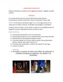 SUBGENEROS DRAMATICOS