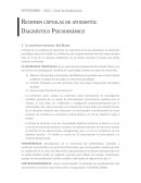 Resumen cápsulas de ayudantía: Diagnóstico Psicodinámico