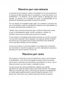 Muestreo por conveniencia