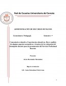 Comentario evaluativo. Experiencias educativas. Breve análisis de algunos aspectos normativos y técnicos de la evaluación del desempeño docente para la permanencia del Servicio Profesional Docente