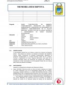 CONSTRUCCIÓN DE AMBIENTE COMPLEMENTARIO, REPARACIÓN DE AMBIENTE ADMINISTRATIVO, ADQUISICIÓN DE EQUIPAMIENTO DE AMBIENTES COMPLEMENTARIOS EN EL PALACIO MUNICIPAL