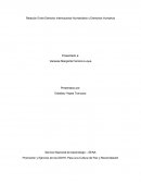 RESUMEN DERECHO INTERNACIONAL HUMANITARIO Y DERECHOS HUMANOS