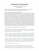 NEOINSTITUCIONALISMO