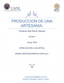 PRODUCCION DE UNA ARTESANIA