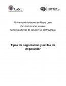 Evidencia 1 Metodos Alternos de Solcion de Controversias UANL