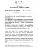Ensayo Reflexivo 1 Mi Propósito como Formador de Personas