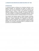 LA ARQUITECTURA PRODUCIDA EN ARGENTINA ENTRE 1930 Y 2000
